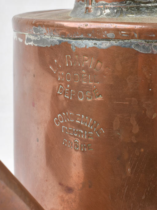 Small copper winemaker's watering can