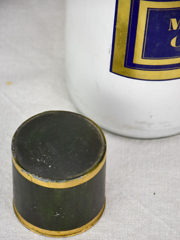 Antique French apothecary jar - Magnesie calcinee