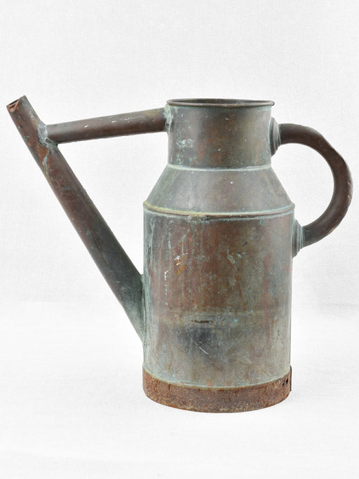French copper winemaker's watering can 17¼"