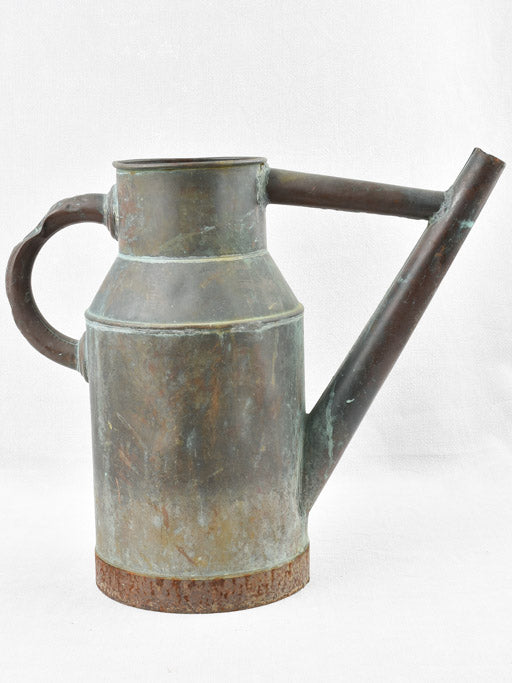 French copper winemaker's watering can 17¼"