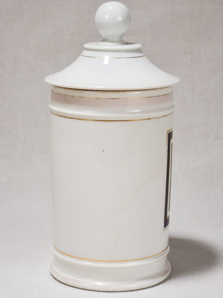 Napoleon III pharmacy jar - Baume Nerval 10¼"