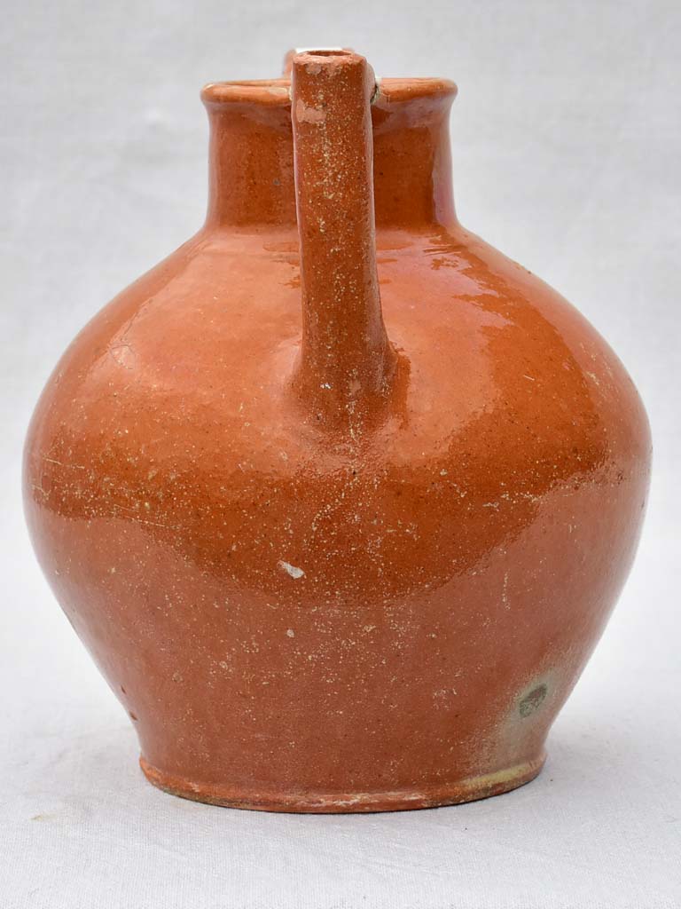 Early twentieth century French water pitcher / cruche 11½"