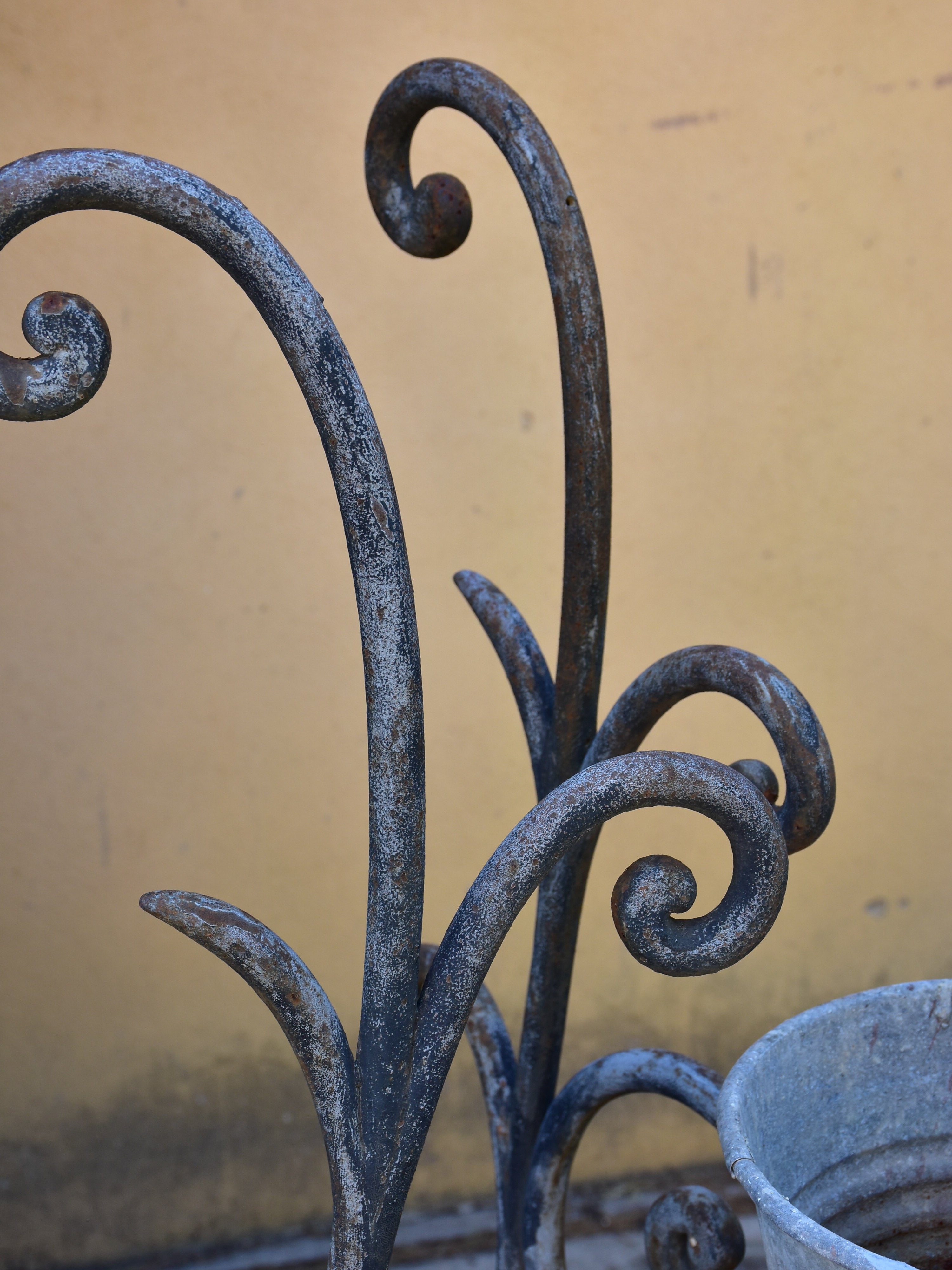 Vintage French planter stand