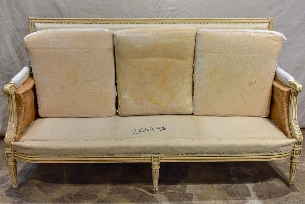 Antique Louis XVI style sofa 69¼"