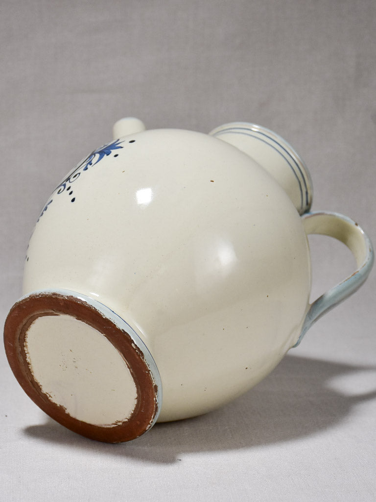 Handpainted vintage pharmacy pitcher labelled Unguentum
