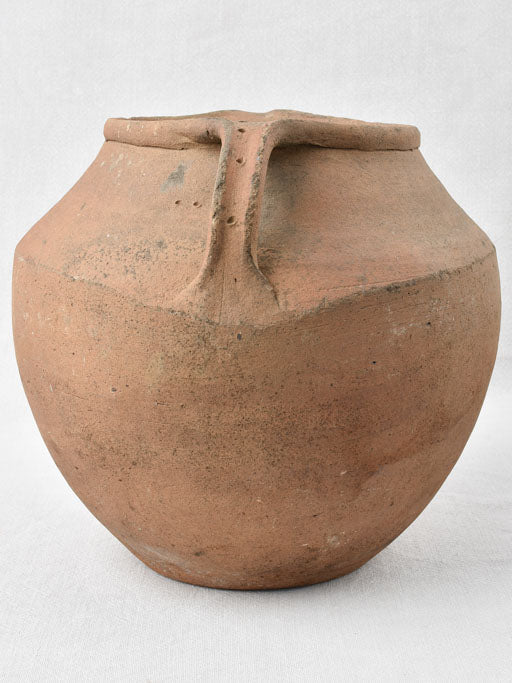 Antique preserving pot w/ 2 handles - Garos et Bouillon 11½"