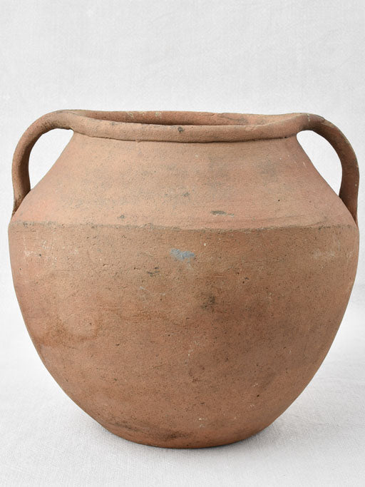 Antique preserving pot w/ 2 handles - Garos et Bouillon 11½"