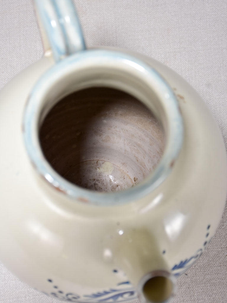 Handpainted vintage pharmacy pitcher labelled Unguentum