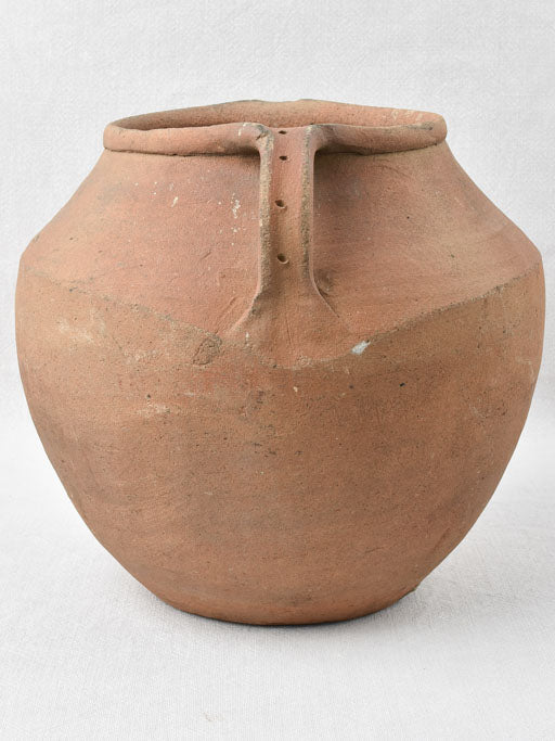 Antique preserving pot w/ 2 handles - Garos et Bouillon 11½"