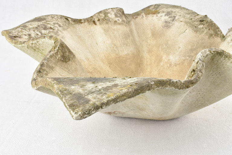 Small Willy Guhl elephant ear planter 21¾"