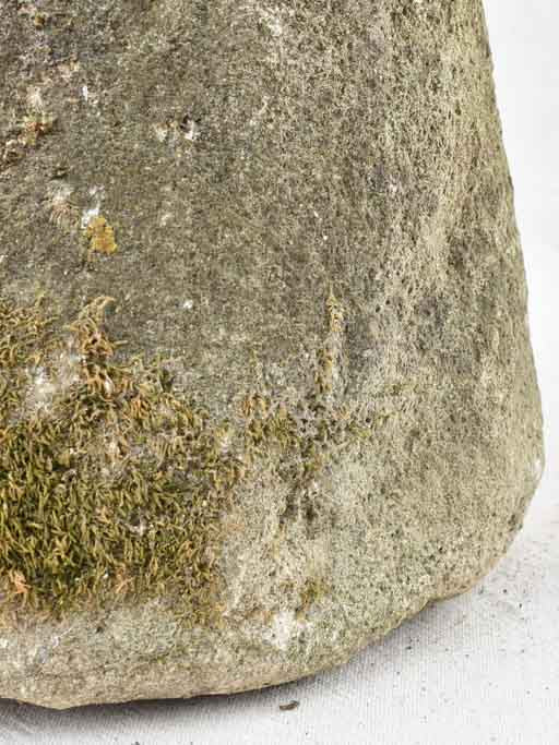 Antique stone counterweight - mushroom shape 10¾"
