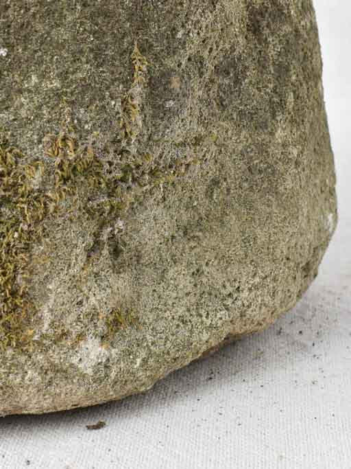 Antique stone counterweight - mushroom shape 10¾"