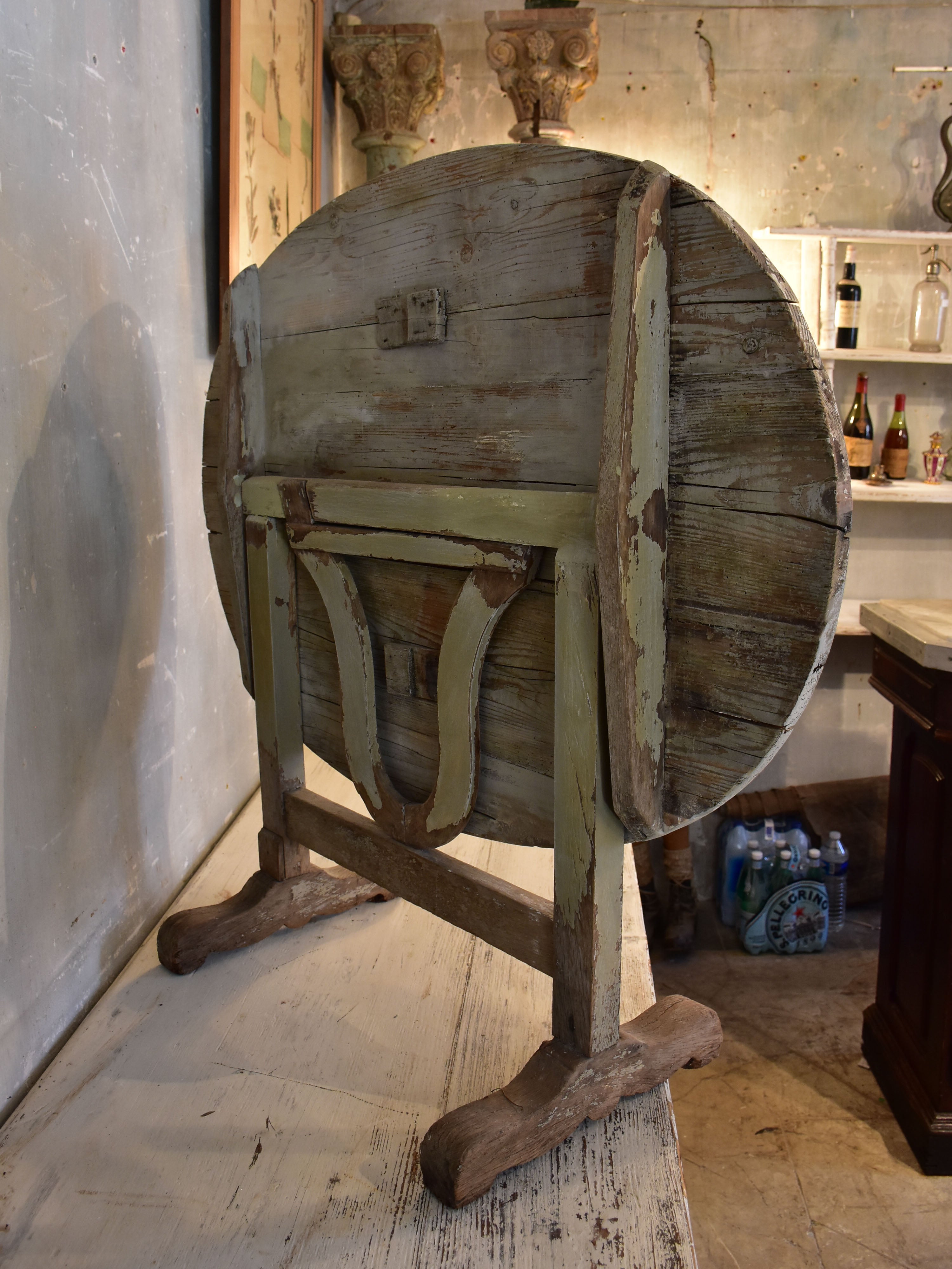 Antique French folding vigneron’s table