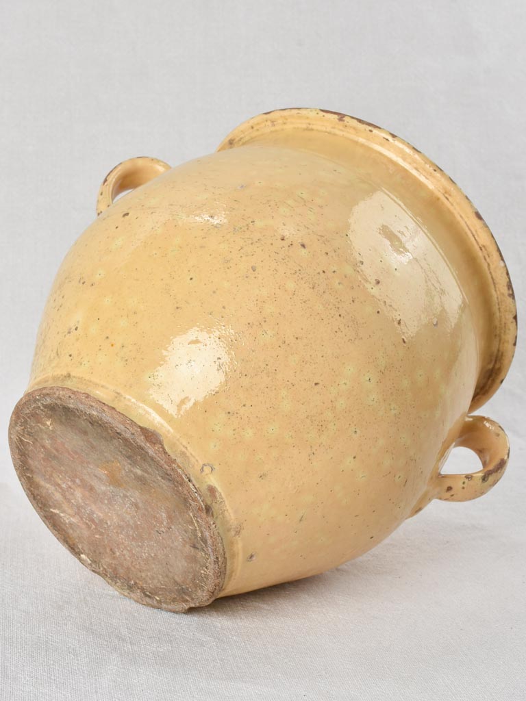 Lidded preserving pot, Provence, 19th century 10¾"