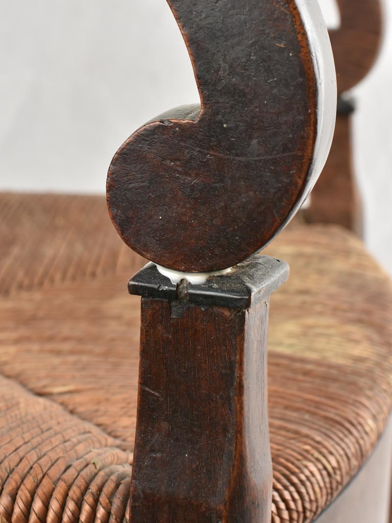 Nineteenth-Century Child's Chair with Hoof Feet