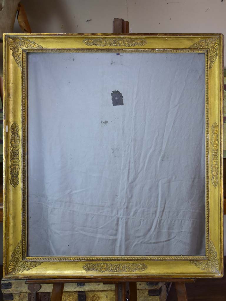 Large early 19th-century mirror with gilded frame