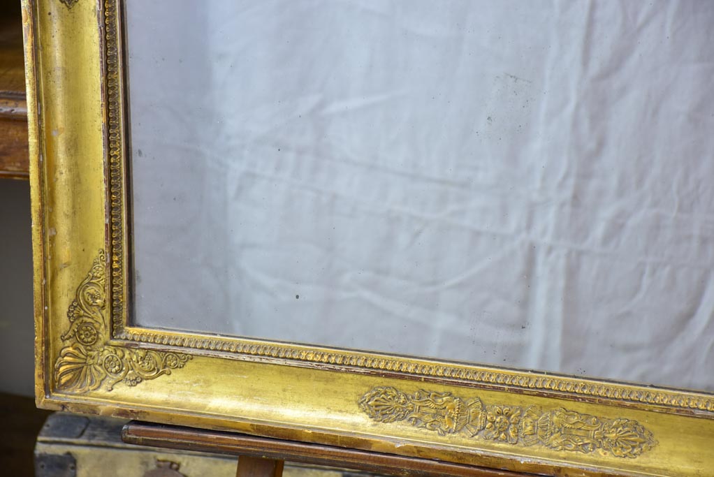 Large early 19th-century mirror with gilded frame