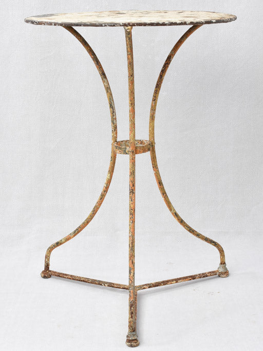 Antique French garden table