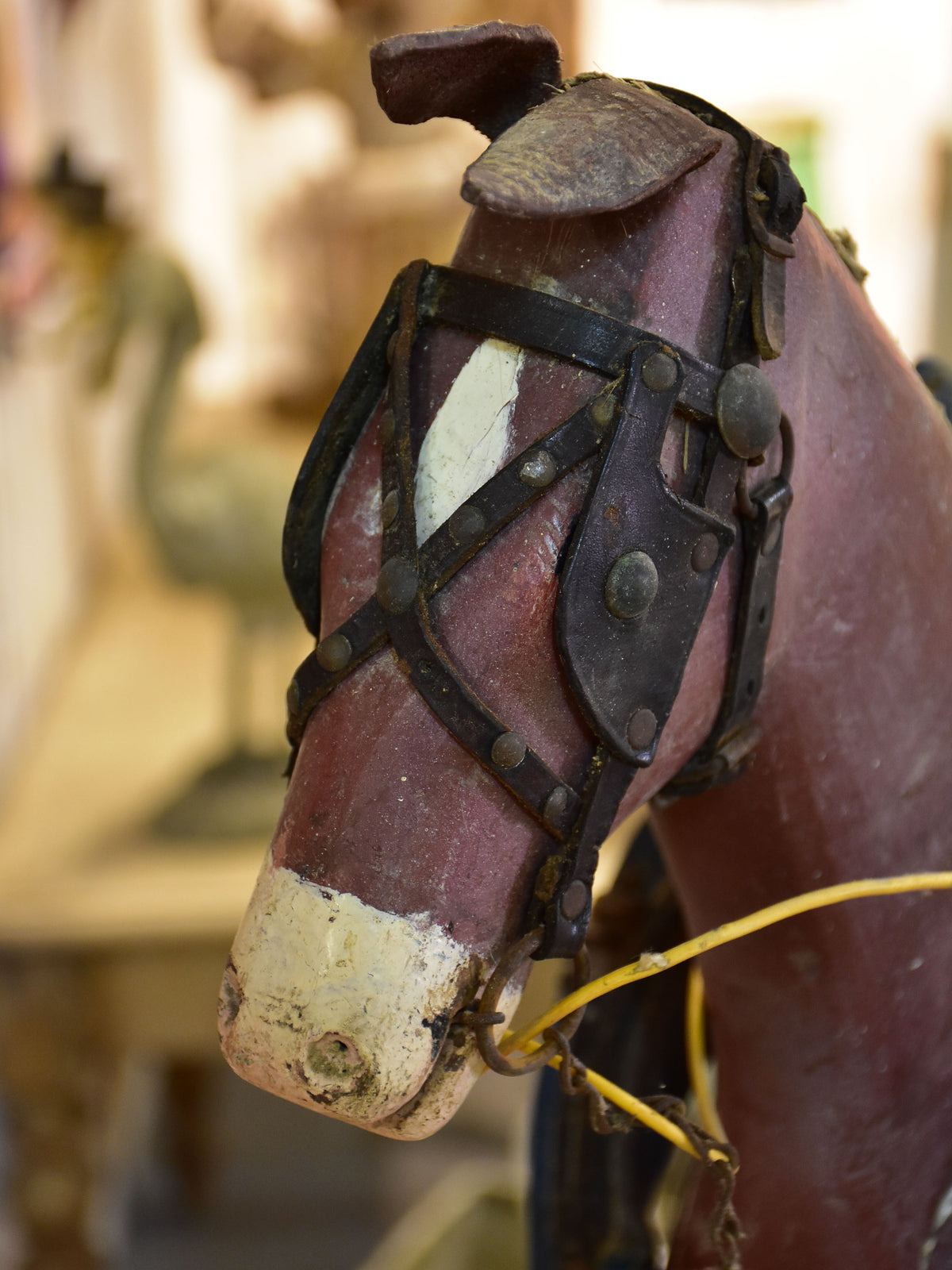 Antique French toy horse