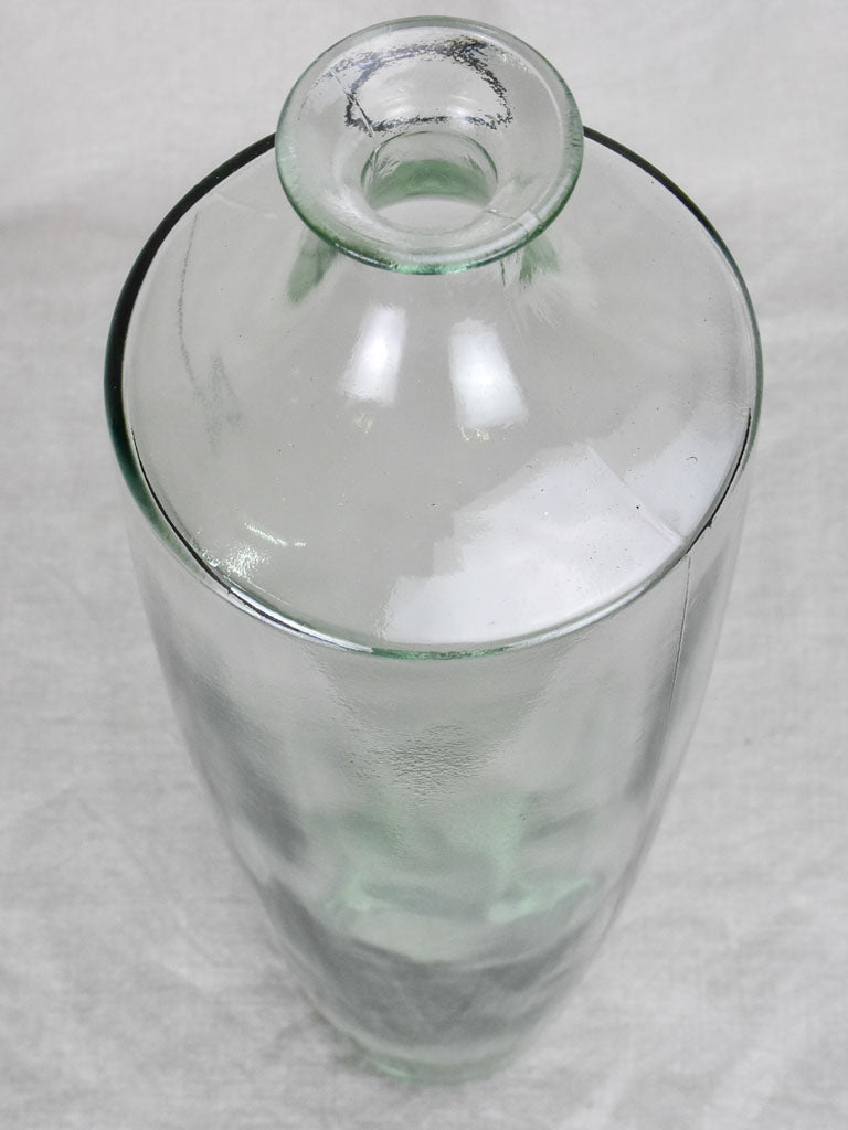 Vintage Glass bottle - type one. Tall with tapered base 18" (6 available)