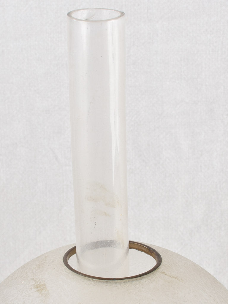 Pair of Napoleon III oil lamps 28¼"