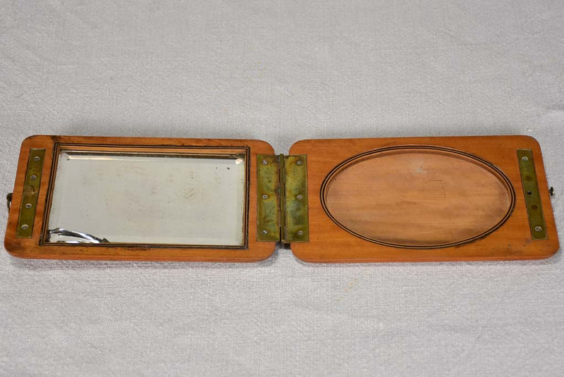 Traditional Portable Officer's Mirror
