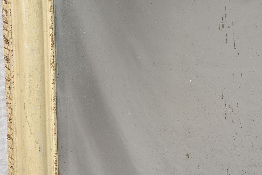 Traditional distressed French mirror decoration