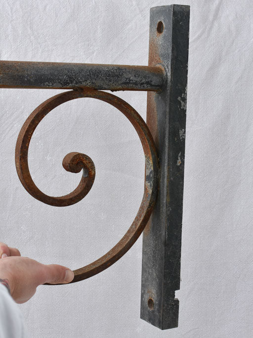 Very large French wall lantern 39¾"