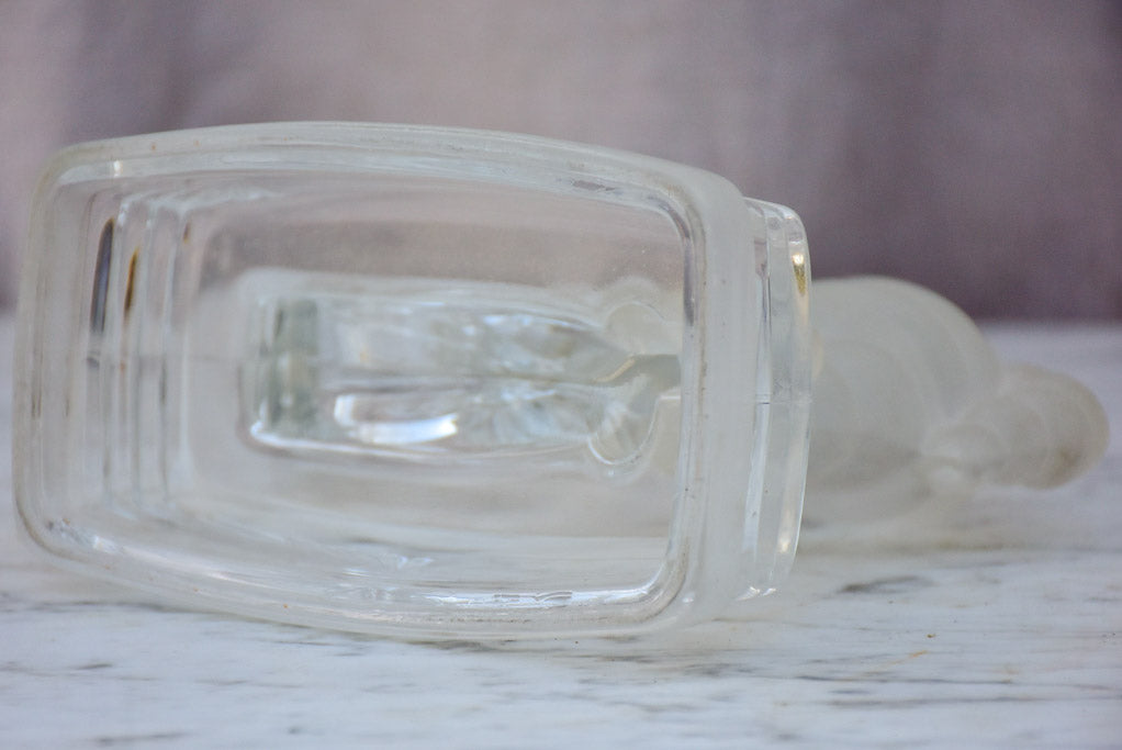 Mid-century glass paperweight, Michelin tyres