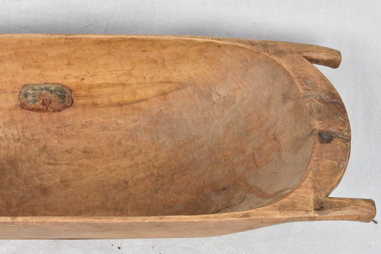 Huge wooden trough / industrial mixing bowl 52"