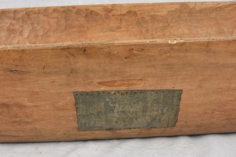 Huge wooden trough / industrial mixing bowl 52"