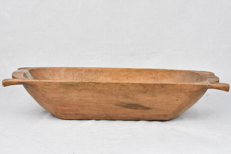 Huge wooden trough / industrial mixing bowl 52"