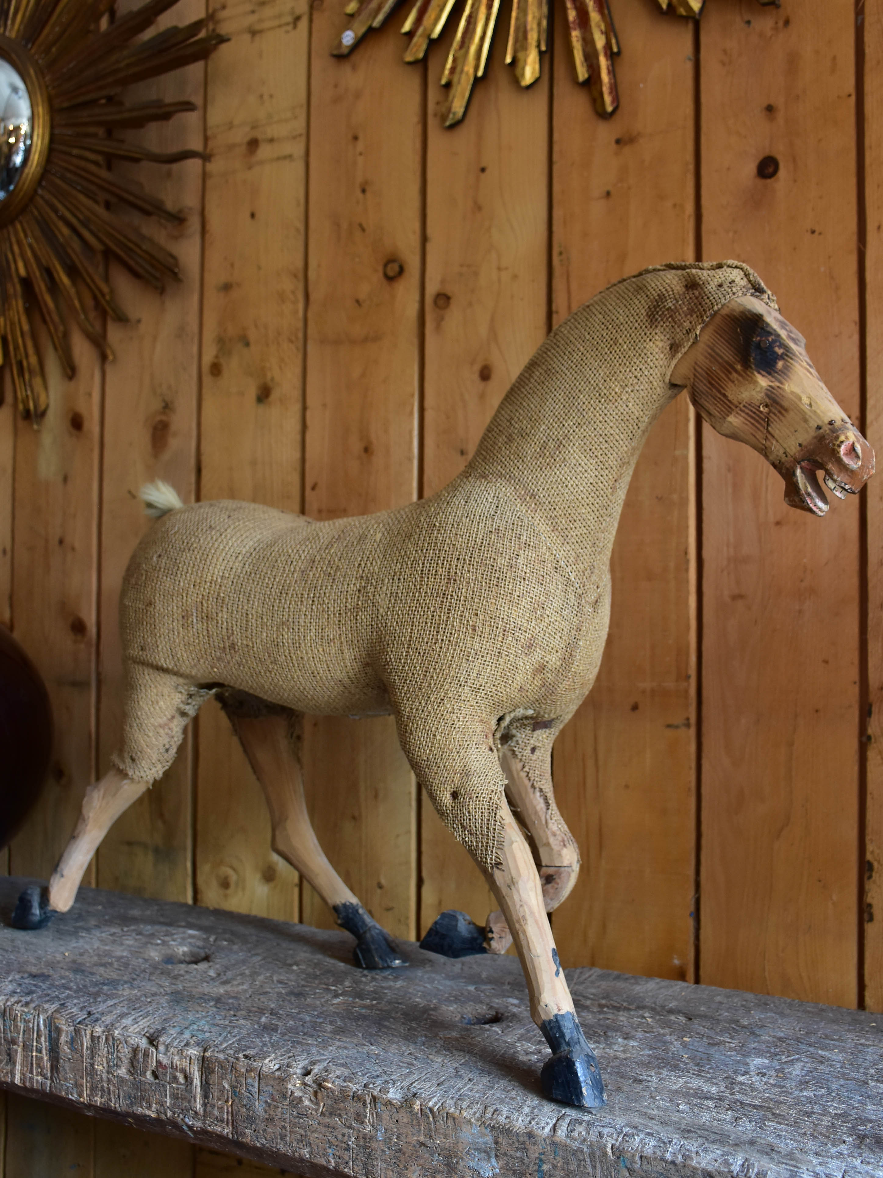 Antique French toy horse