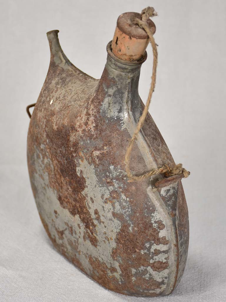 Durable early 20th century water bottle