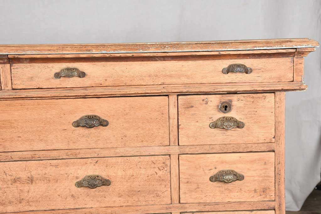 Late 19th century shop counter from a haberdashery boutique 59"