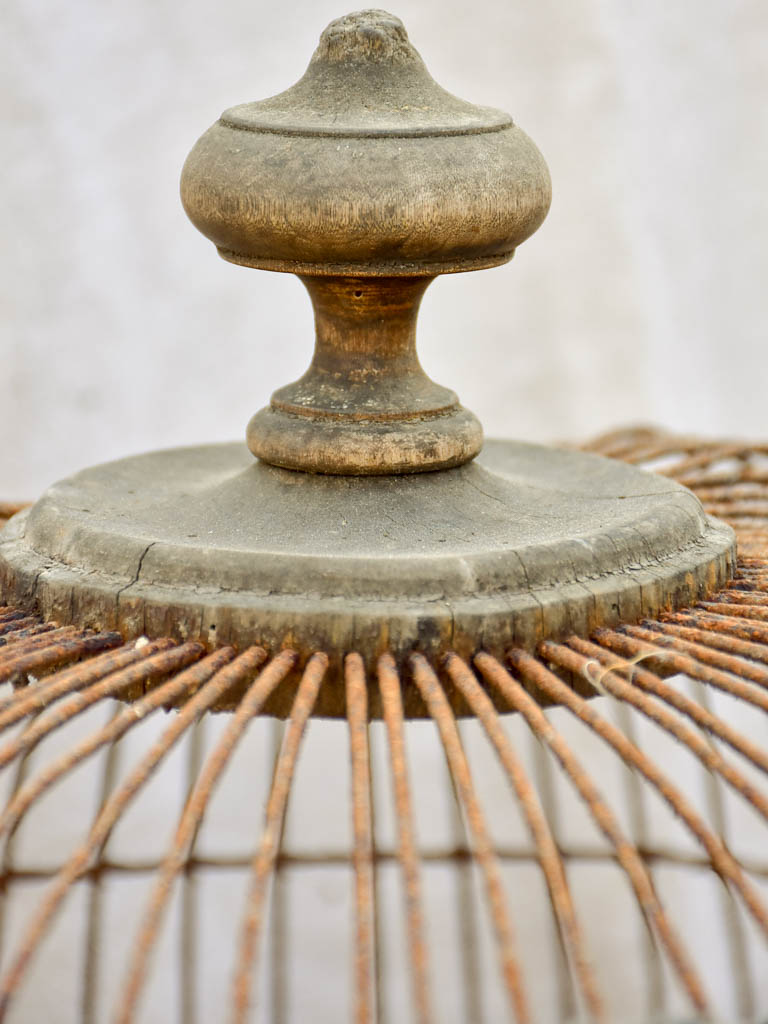 Large antique French birdcage