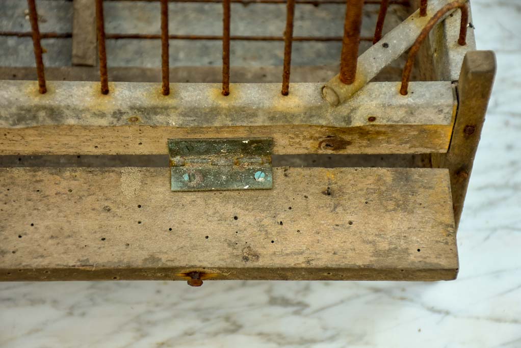 Large antique French birdcage