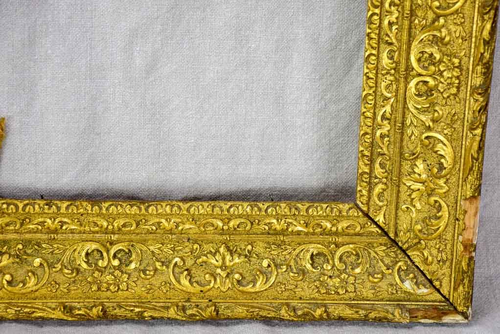 Pair of late 19th Century French portrait frames 21¼" x 25¼"