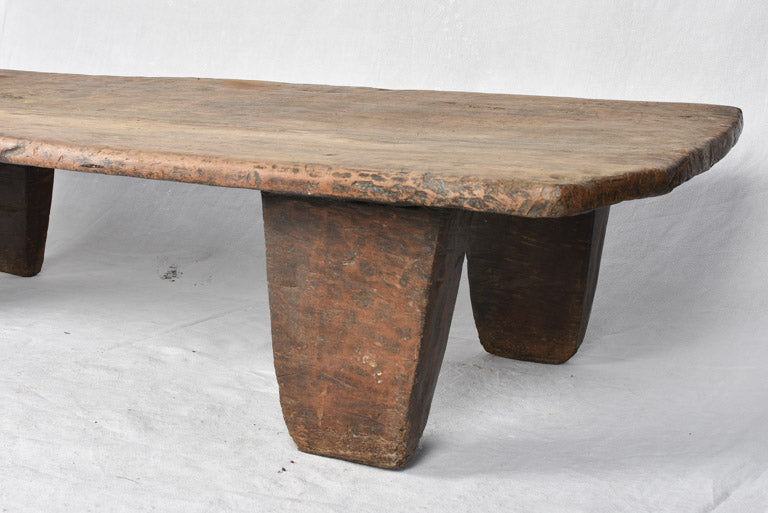 Very large primitive coffee table 73¾" x 29¼"