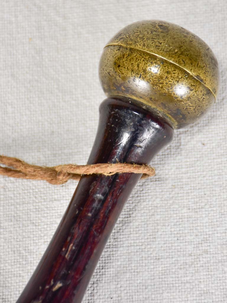 Early 19th century leather worker's pricking wheel