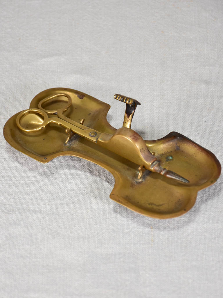 Antique French candlesnuffer scissors, 18th century