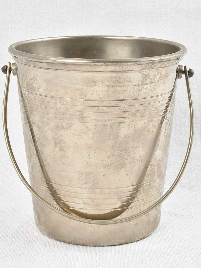 Small 1930's ice bucket - De Castellane 6"
