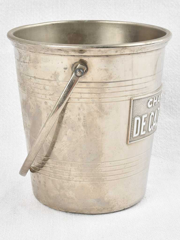 Small 1930's ice bucket - De Castellane 6"