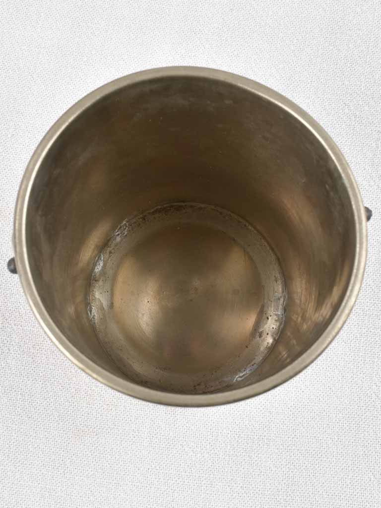 Small 1930's ice bucket - De Castellane 6"