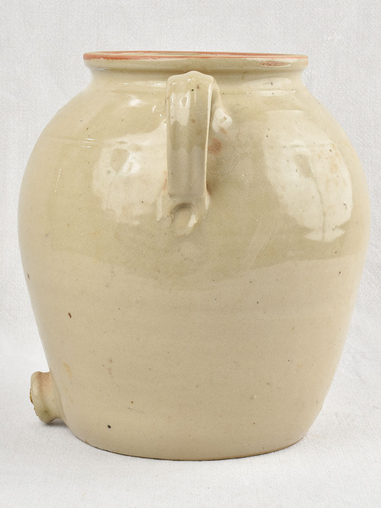 Stoneware vinegar dispenser 12¼"