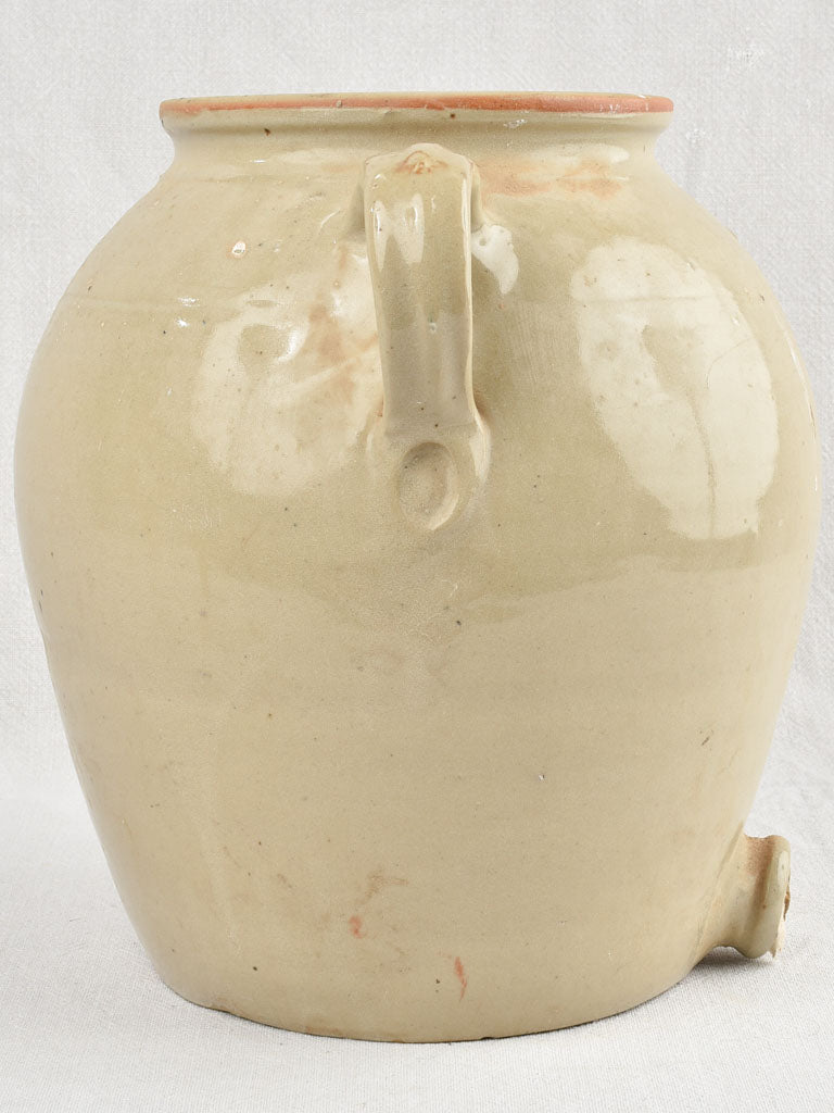 Stoneware vinegar dispenser 12¼"