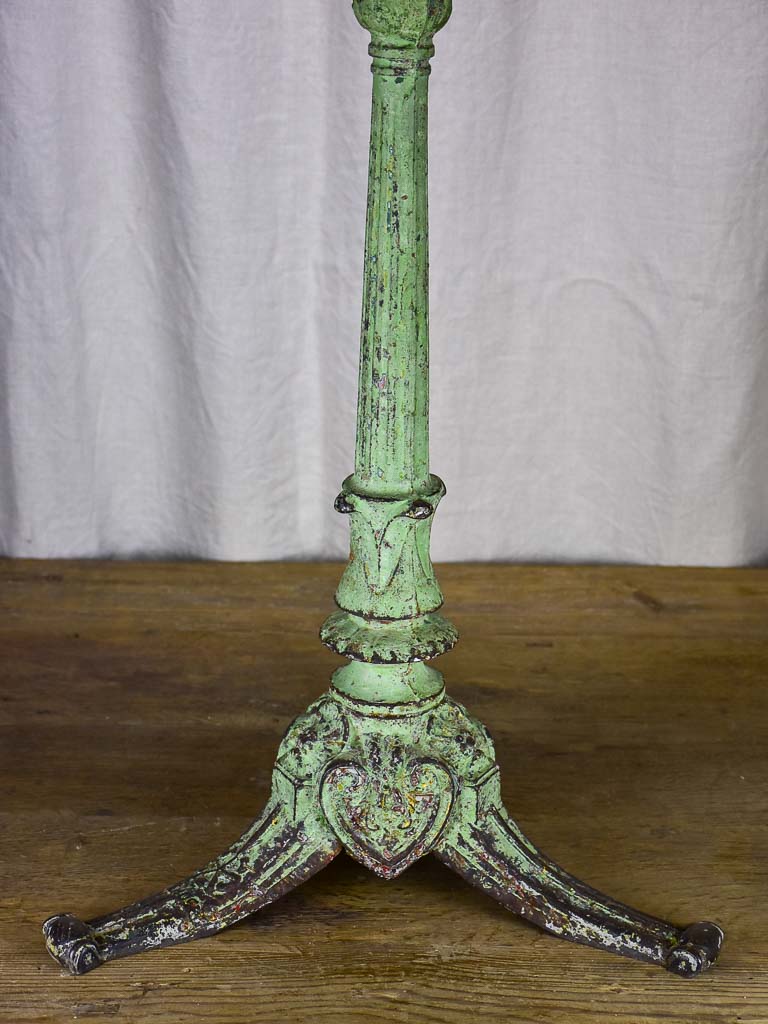 Antique French Napoleon III bistro garden table