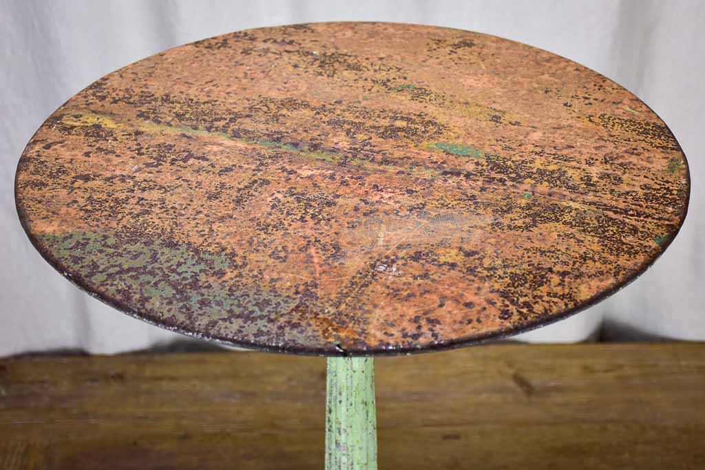 Antique French Napoleon III bistro garden table