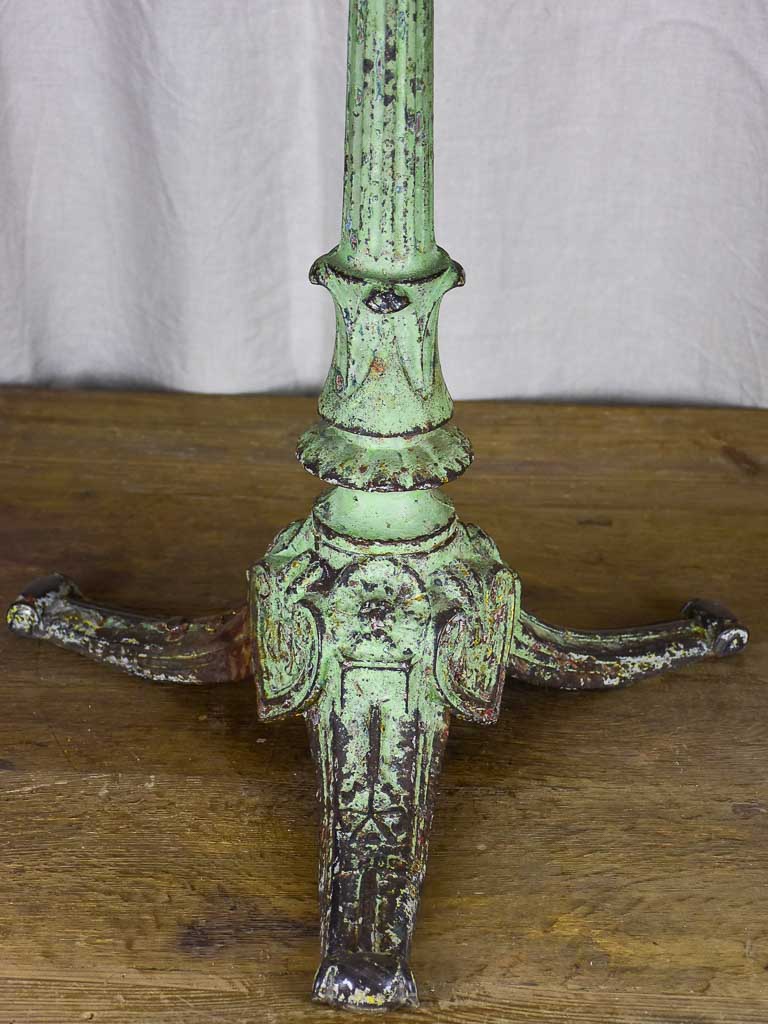 Antique French Napoleon III bistro garden table
