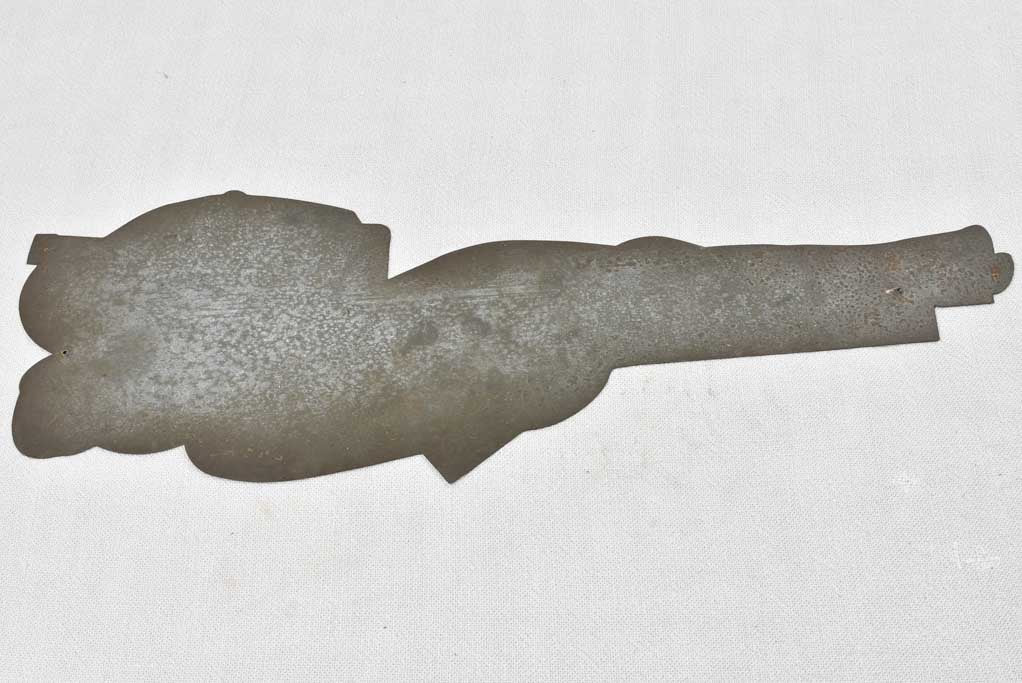 Aged Berger Pin-Up Bar Decoration